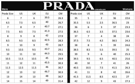 prada mens shoes size chart|prada boots size chart.